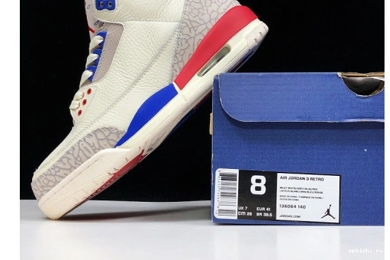 Rep EP International  136064-140 136064-140 Flight Retro 3 Jordan 0305